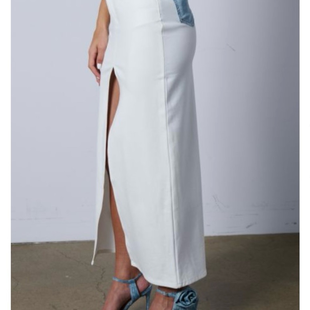 AKIRA DENIM MAXI SET - Picture 3 of 7